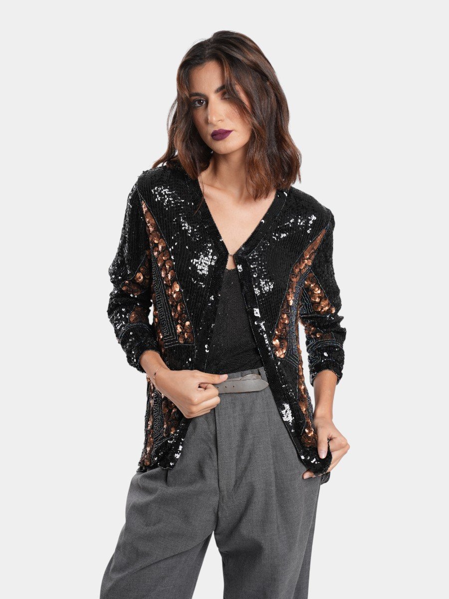 VESTE A SEQUIN - Image 1 of 4