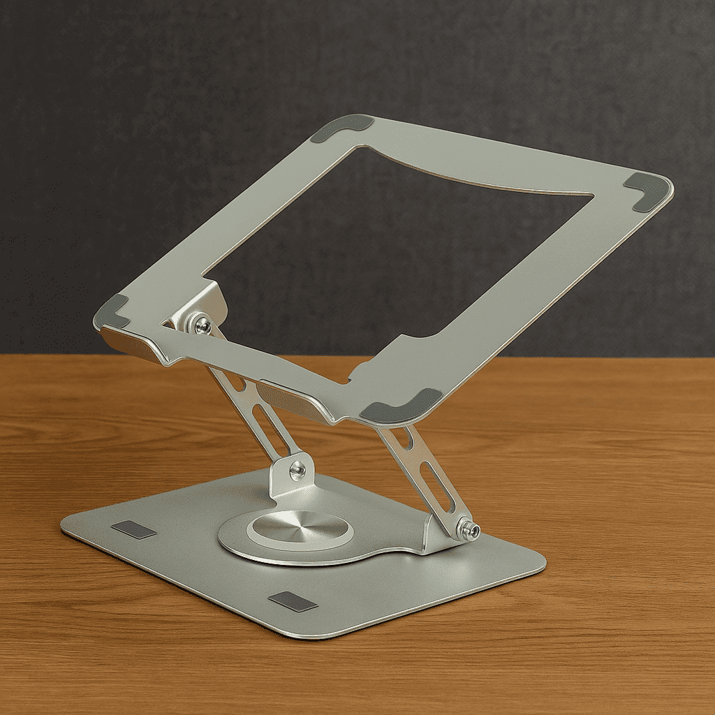Support Rotatif 360° en Alliage pour Ordinateurs Portables et Tablettes - Image 1 of 3