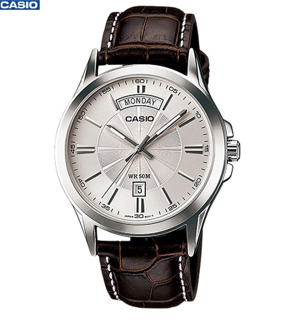 Montre Homme Bracelet en Cuir  - Image 1 of 1