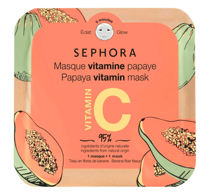 Masque visage papaye + vitamine C (éclat) - Image 1 of 1