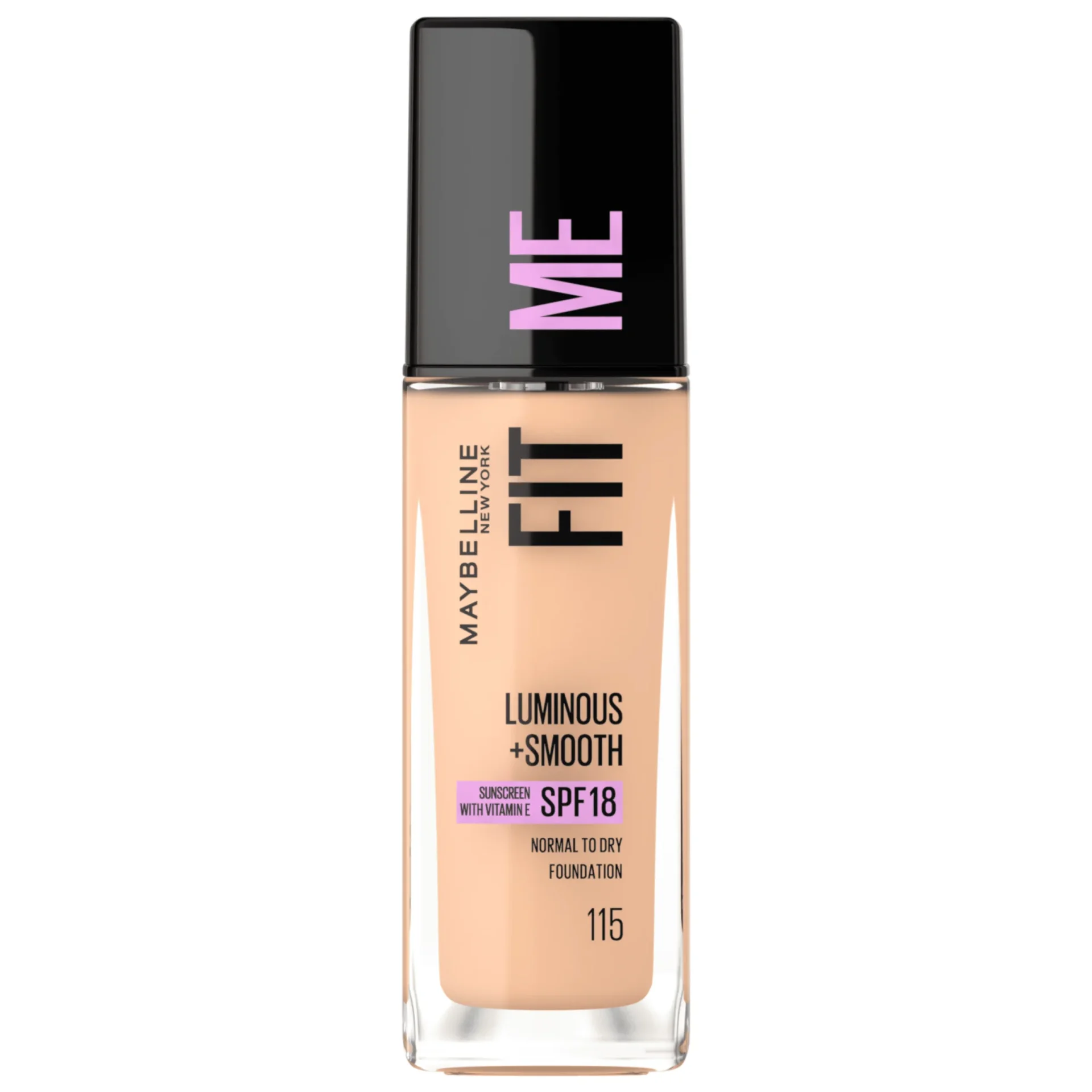 Fit Me Fond De Teint Luminous +Smooth spf18 Nu 115 30ml - Image 1 of 1