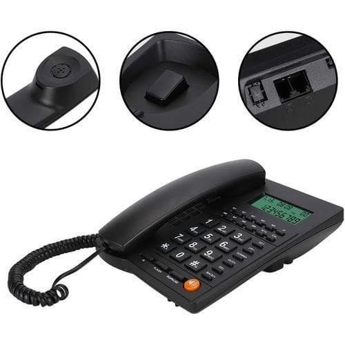 Téléphone Fixe  ct310 Multifonction – Bureau, Maison - Image 1 of 3