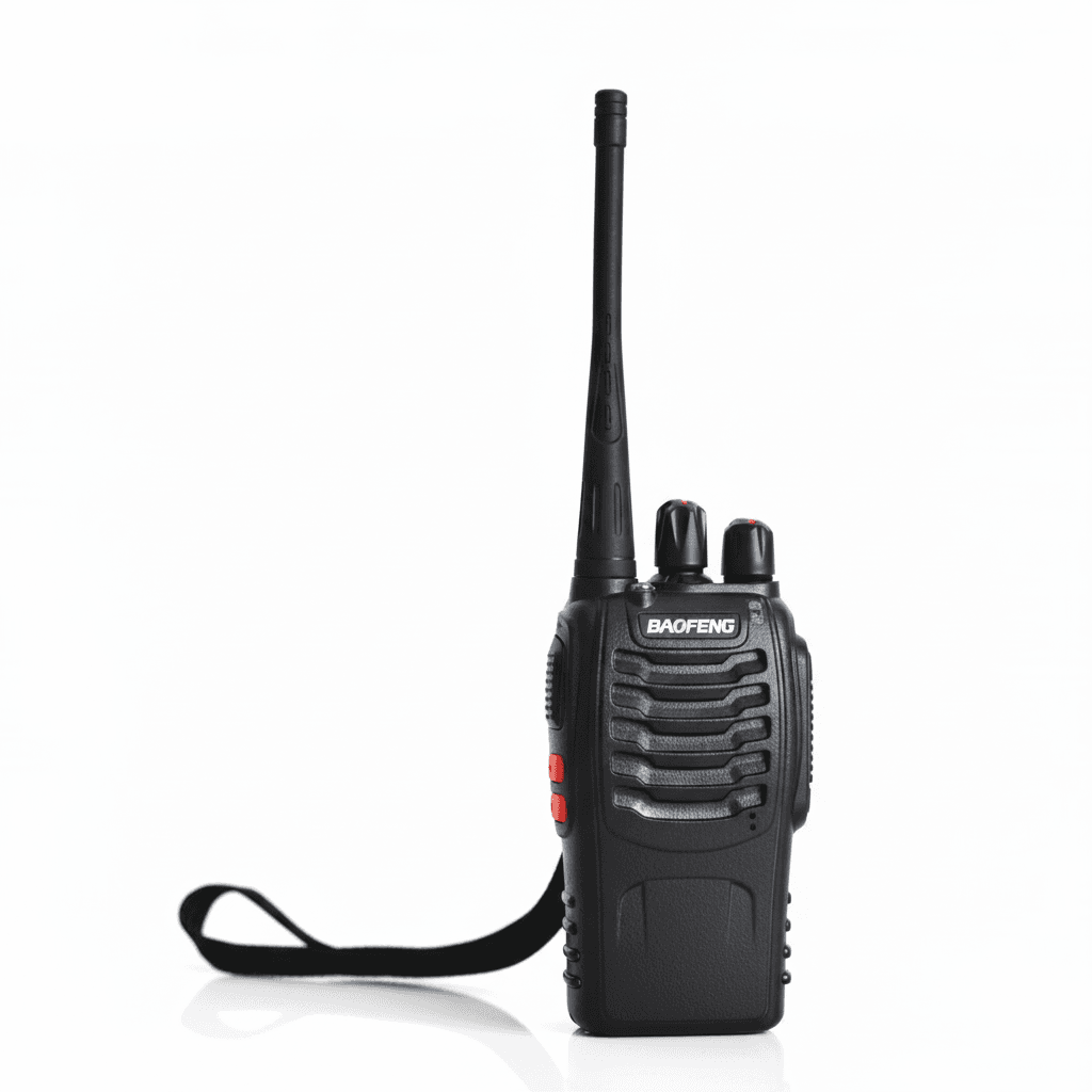 Talkie-walkie Bf-888s – Radio Portable Avec Lampe Torche Led - Image 1 of 6