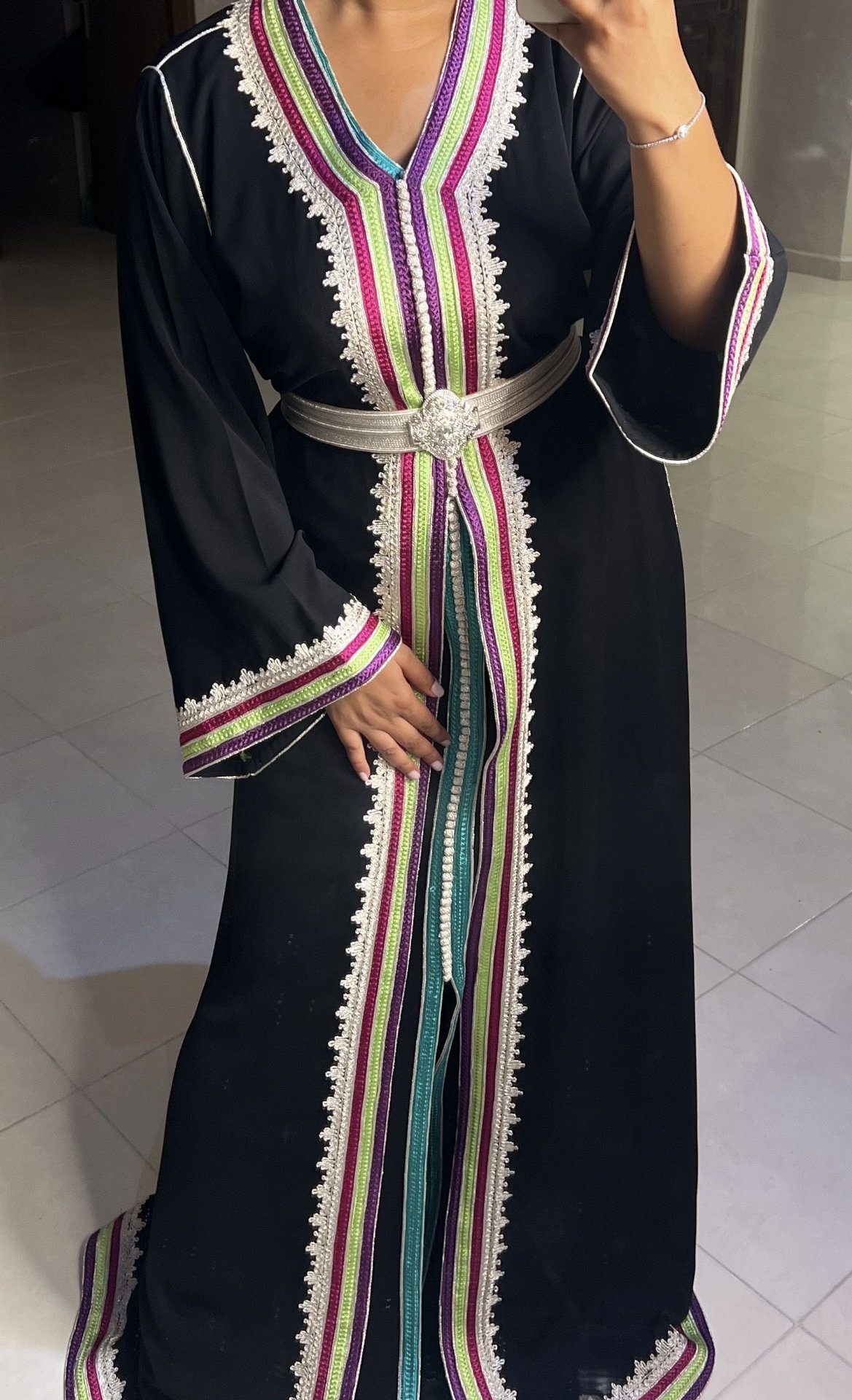 قفطان مغربي أسود - Image 1 of 2