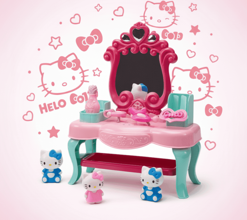 Table Coiffeuse Hello Kitty - Image 1 of 2
