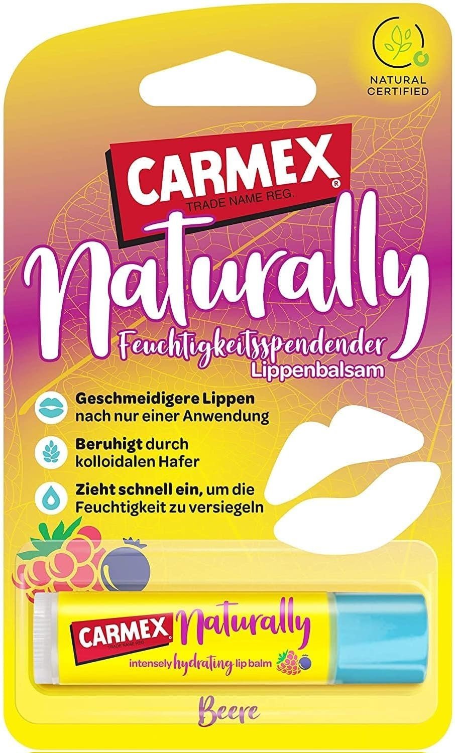 Naturally Stick Berry – Soin Naturel Pour Les Lèvres Pour Un Résultat Souple - Image 1 of 3