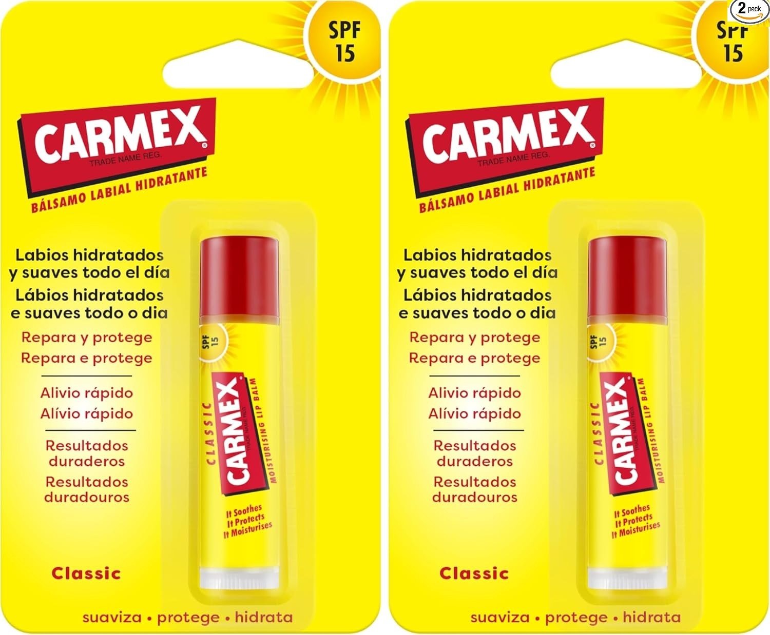 Baume À Lèvres Hydratant Classique (lot De 2) - Image 1 of 5