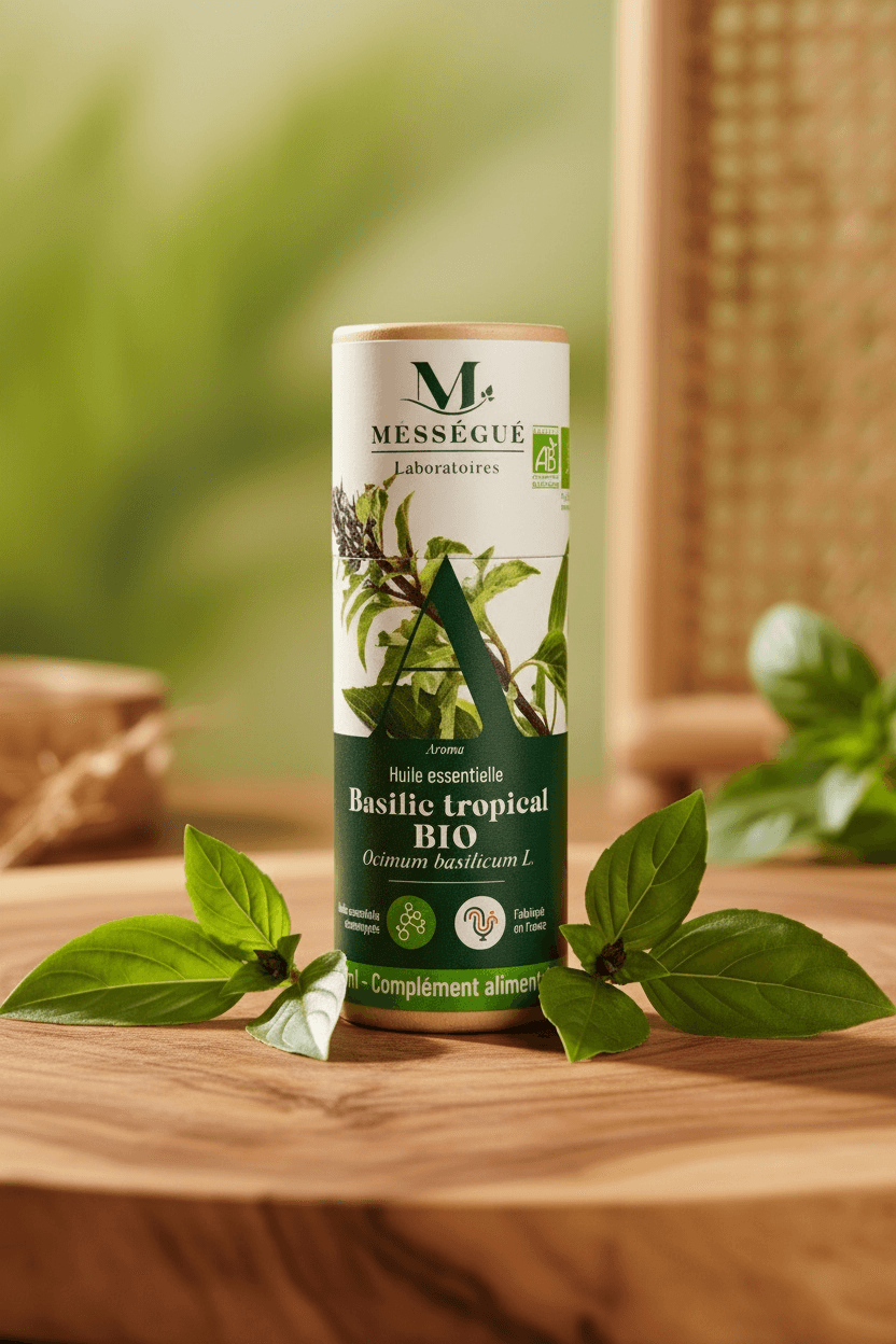 Huile Essentielle Basilic Tropical Bio - Image 1 of 1