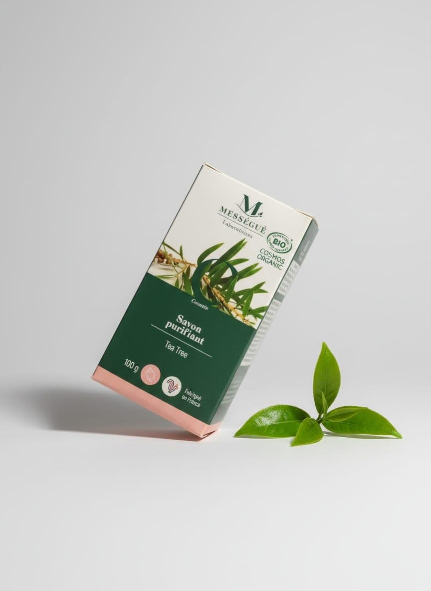 Savon Purifiant Certifié Bio Au Tea Tree - Image 1 of 1