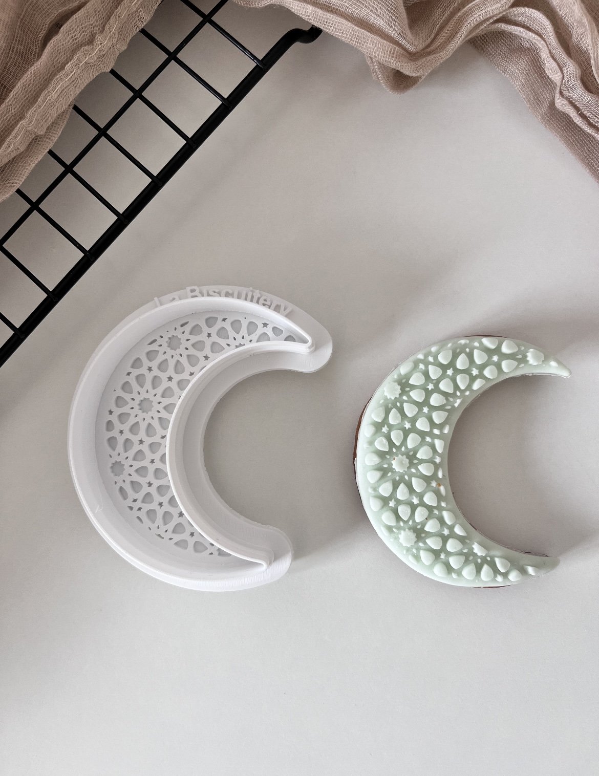 Lune Motif Zellig - Image 1 of 1