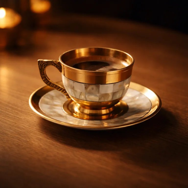 The Slow Coffee Set ( 4 Tasses + 4 Sous-tasses ) - Image 1 of 5