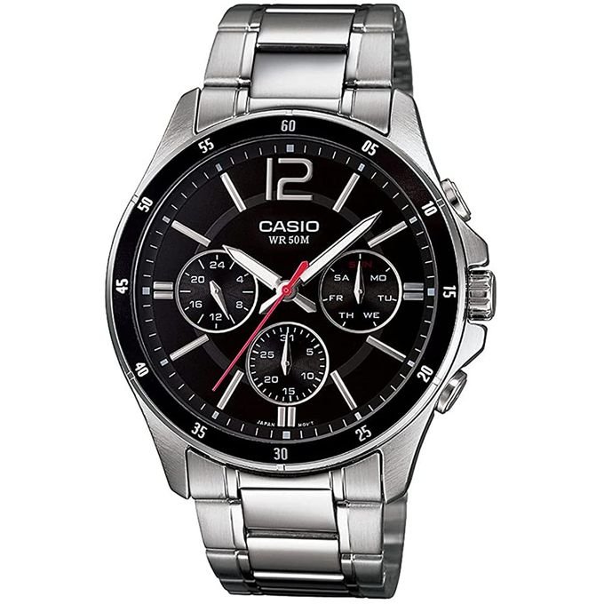 Montre Analogique En Acier Inoxydable - Image 1 of 5