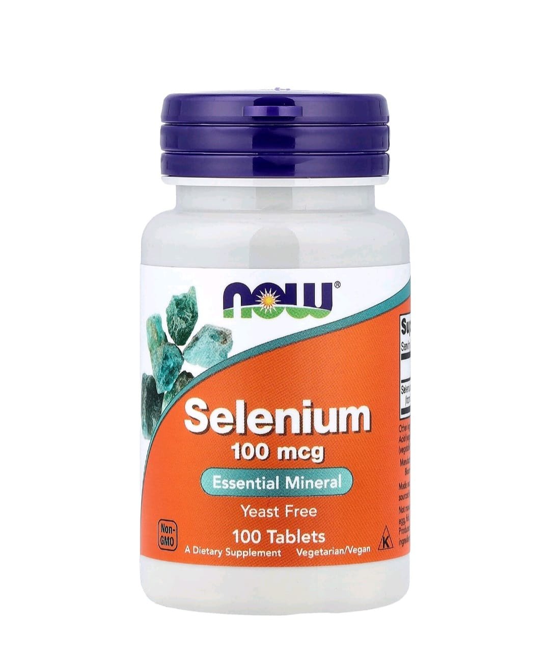 Sélénium 100 Mcg – Antioxydant & Immunité – 100 Comprimés - Image 1 of 4