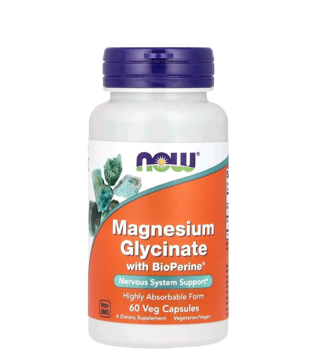 Magnésium Glycinate Avec Bioperine – 60 Capsules Végétariennes - Image 1 of 3