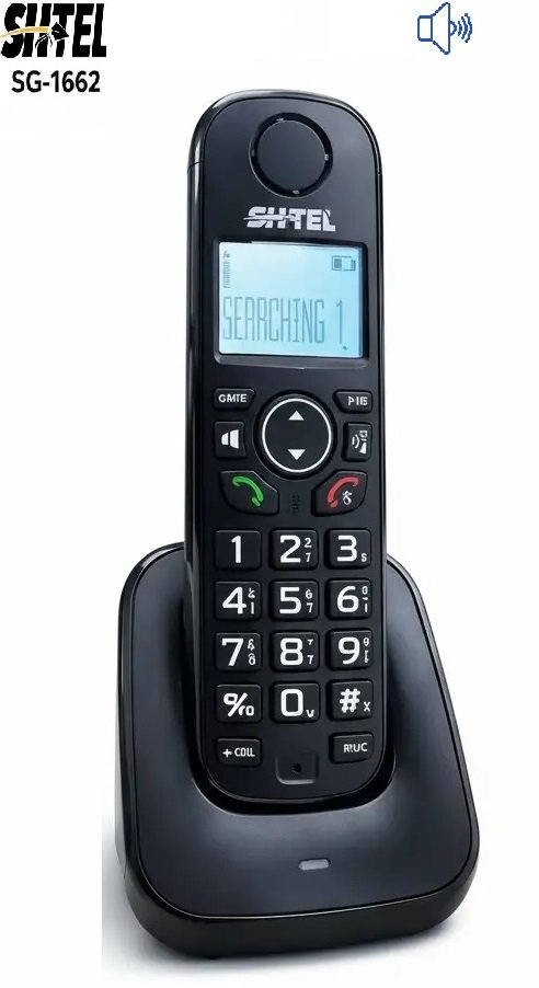 Téléphone Fixe Numérique Sans Fil – Portée 300m - Image 1 of 3