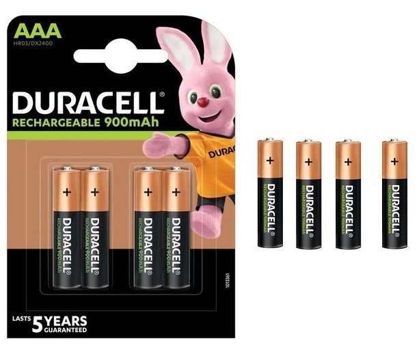 Lot De 4 Batterie Rechargeable Ultra 900mah Pro Pile Prechargée Aaa (ni-mh)x4 - Image 1 of 1
