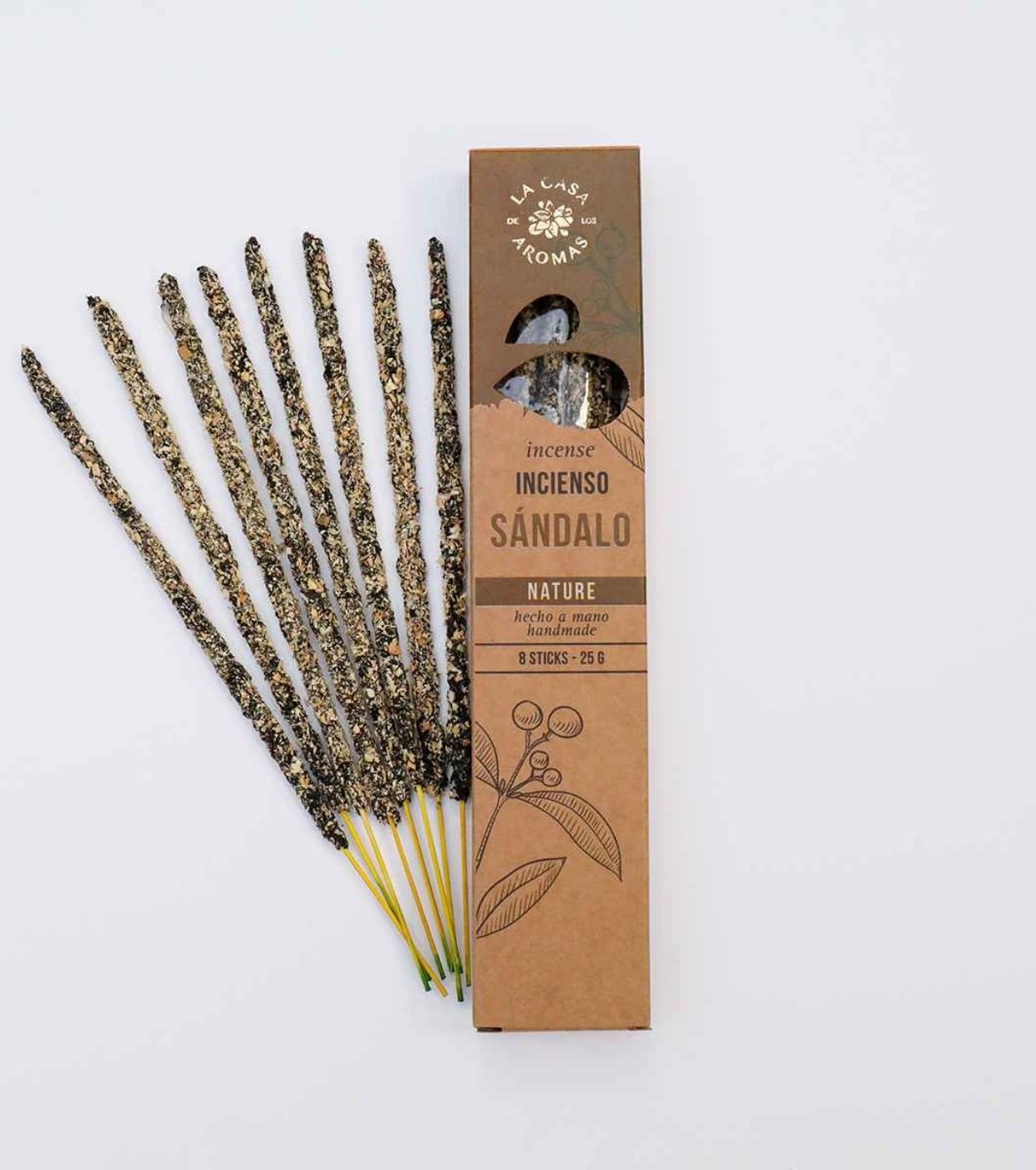 Encens Naturel Au Bois De Santal - 20 Sticks - Image 1 of 2