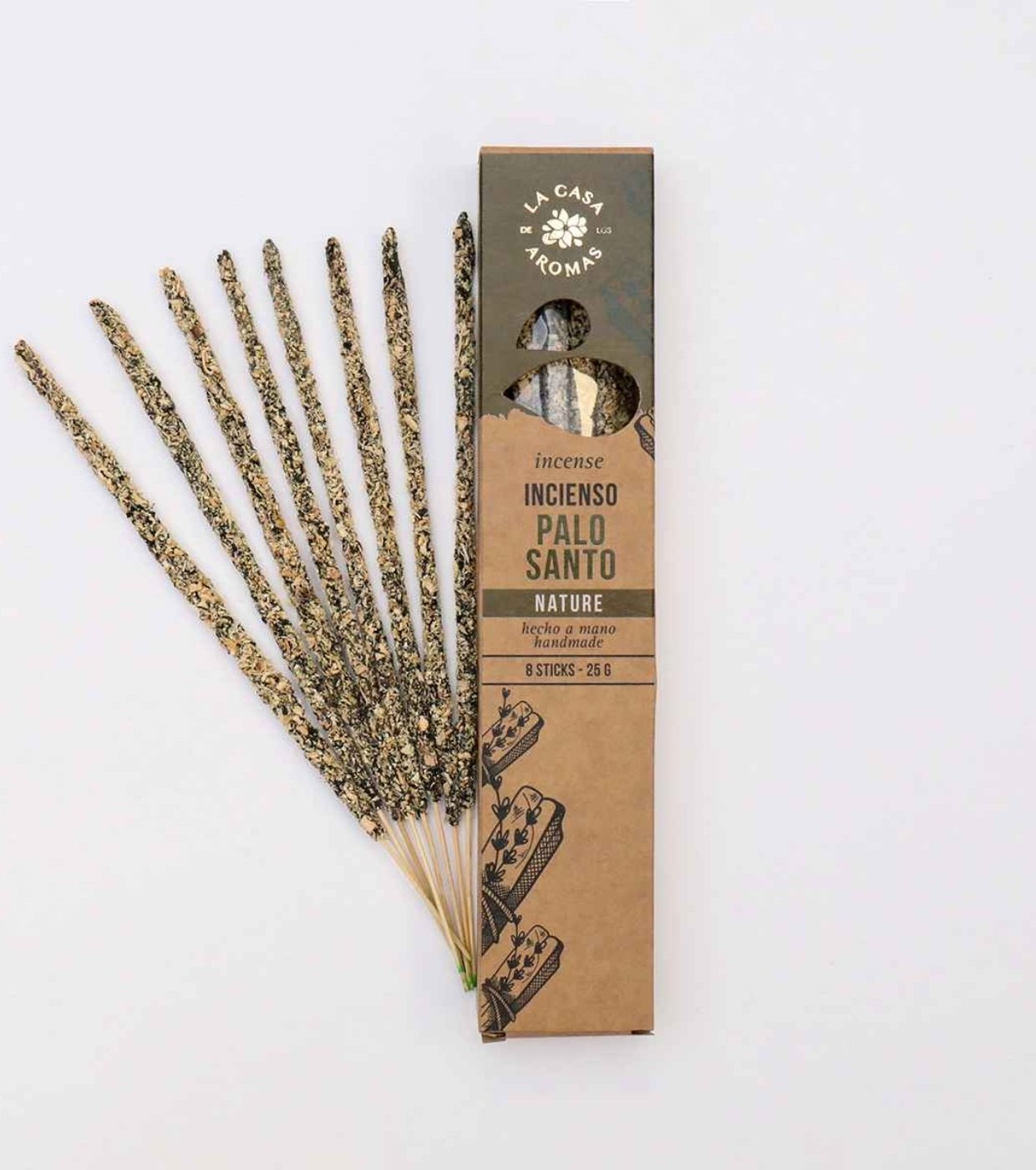 Encens Naturel - Palo Santo -  8Sticks - Image 1 of 2
