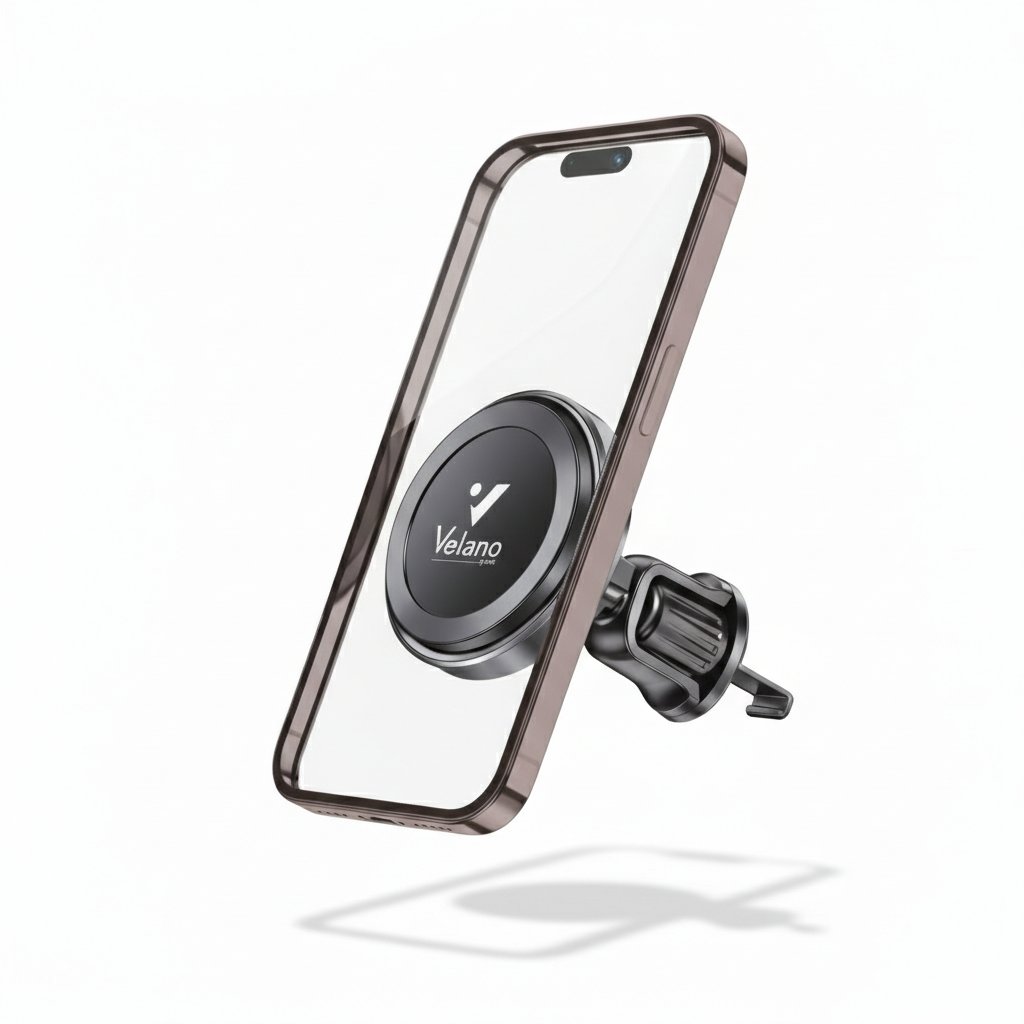 Support Voiture Magnétique Avec Charge Sans Fil – Velano Vr-11 - Image 1 of 6