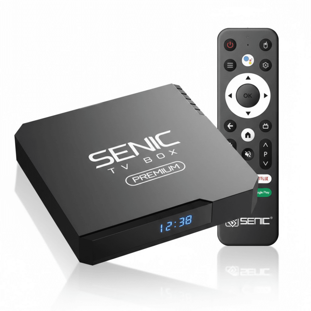 Senic Box Tv Sc-300+ Android 4k Streaming Et Applications - Image 1 of 3