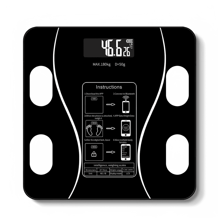 Balance Connectée Smart Life – Analyse Du Poids, Graisse & Masse Musculaire - Image 1 of 4