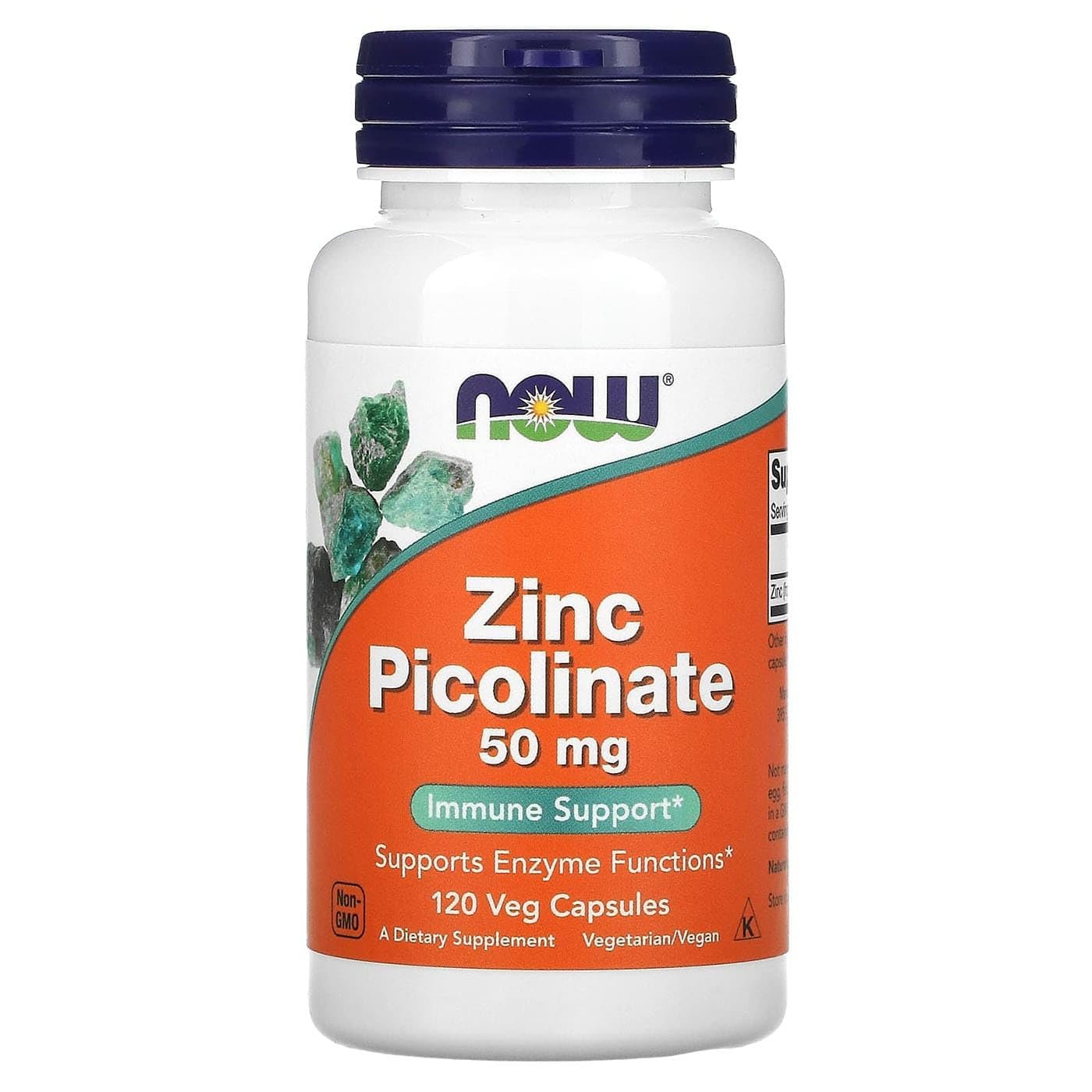 Zinc Picolinate 50mg 120 Veg Capsules - Image 1 of 2