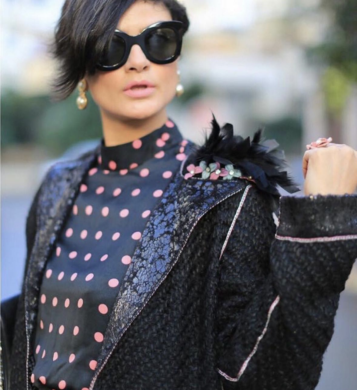 Manteau Tweed Marocain - Image 1 of 3