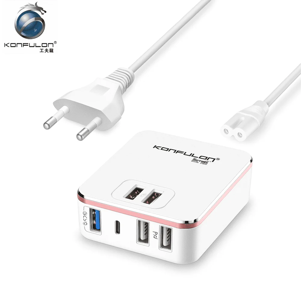 Chargeur Konfulon 6 Usb Sorties - Puissance 20w / 40.5w - Image 1 of 3