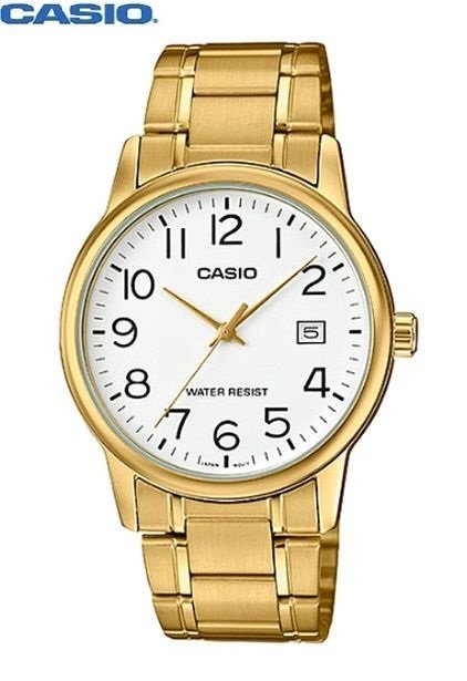 Montre À Quartz Pour Homme Affichage Analogique Et Bracelet En Acier Inoxydable-mtp-v002g-7b2udf - Image 1 of 5