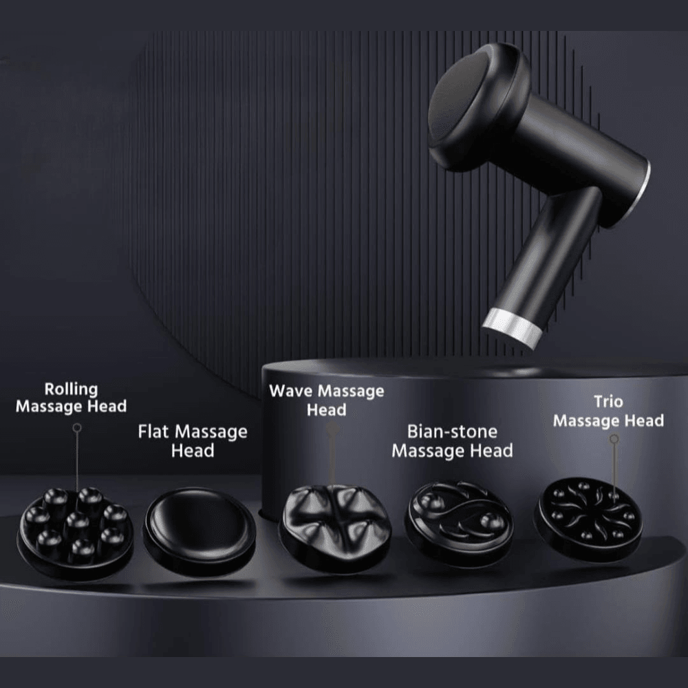 Yx‑710 Electric Body Massager – Appareil De Massage Électrique Sans Fil Avec 5 Têtes Et 6 Vitesses (couleur Sans Disponibilité) - Image 1 of 4