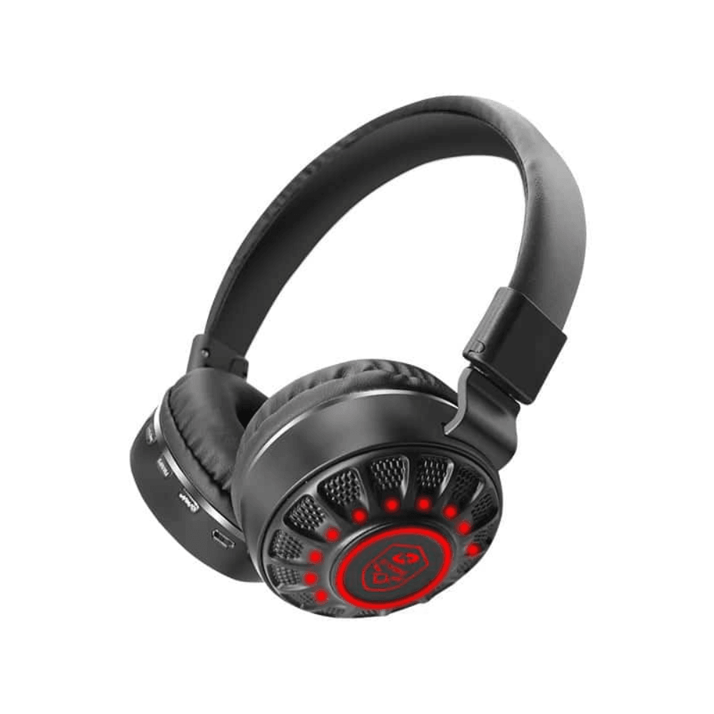 Casque Bluetooth Gaming Kd75 – Lumière Led Son Immersif - Image 1 of 3