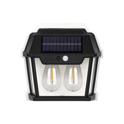 Lampe Murale Solaire Extérieure À Triple Led Étanche Avec Détecteur De Mouvement Deux Lampe - Image 1 of 3