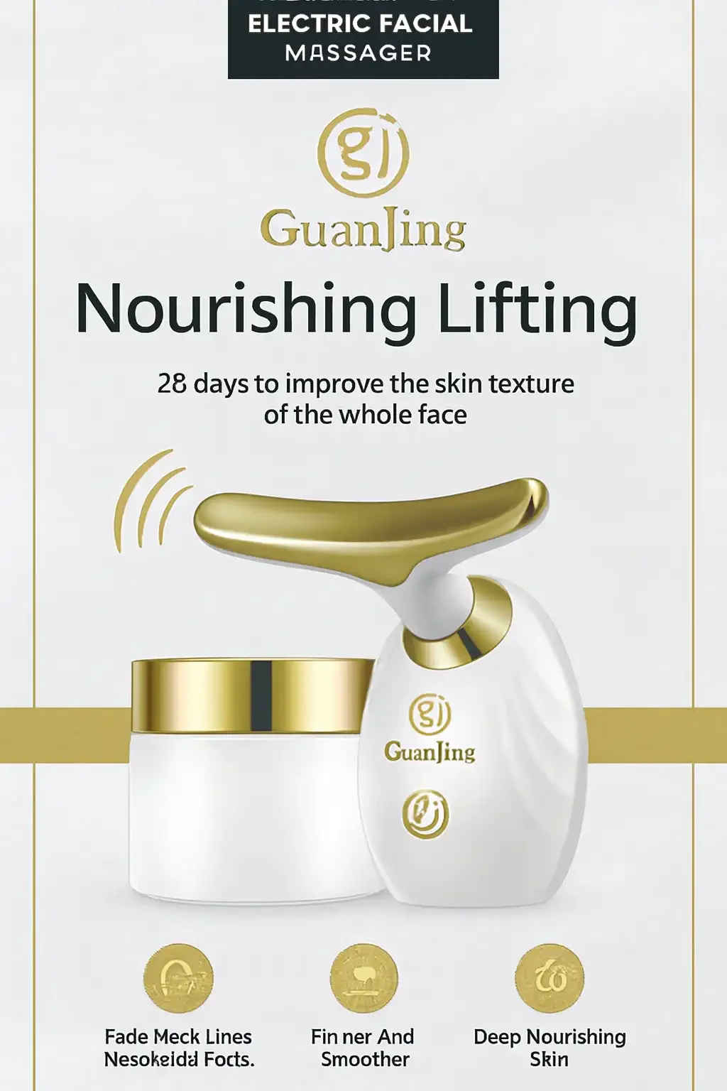Nourishing Lifting – Appareil Électrique De Massage Facial - Image 1 of 1