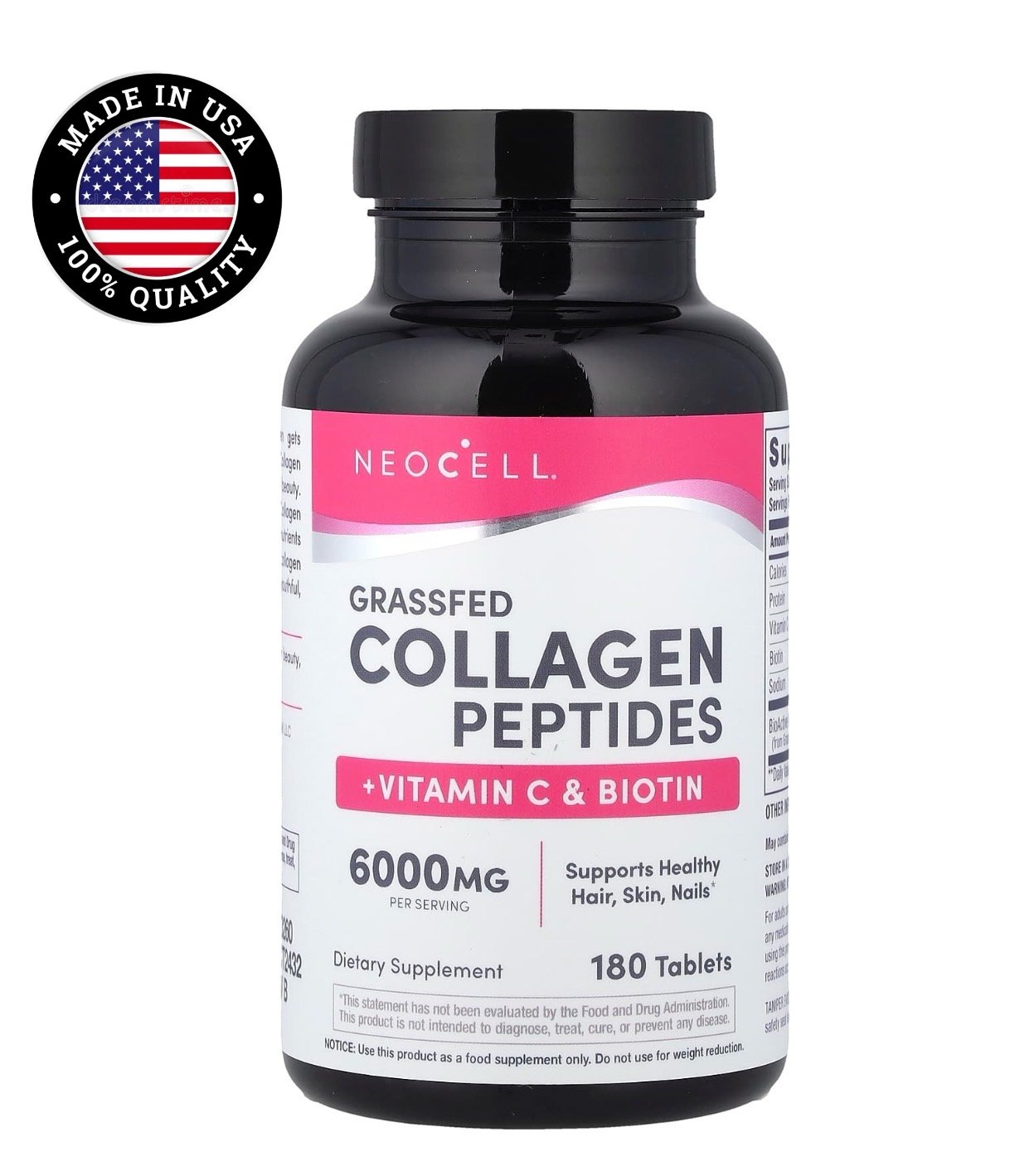 Collagen Peptides, Biotin, Vitamine C - Image 1 of 3