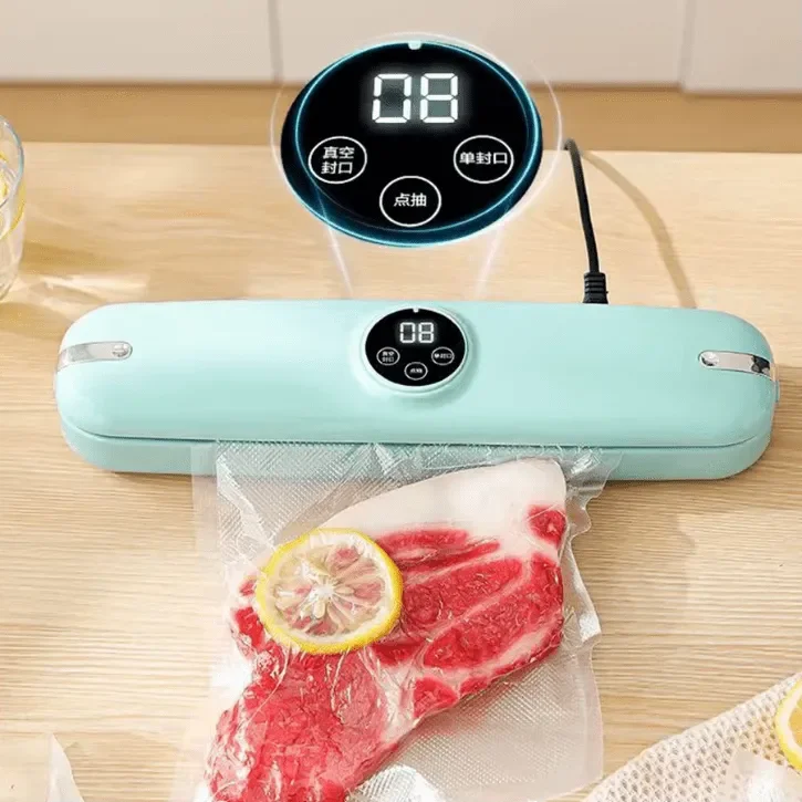 Appareil De Mise Sous Vide Alimentaire Pour Usage Domestique, Double Voltage Et Fermeture Hermétique - Image 1 of 8