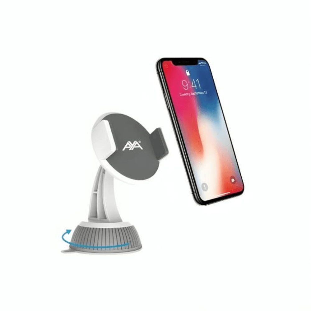 Support De Téléphone Pour Voiture - Rotation 360° - Installation Sans Outils - Image 1 of 4