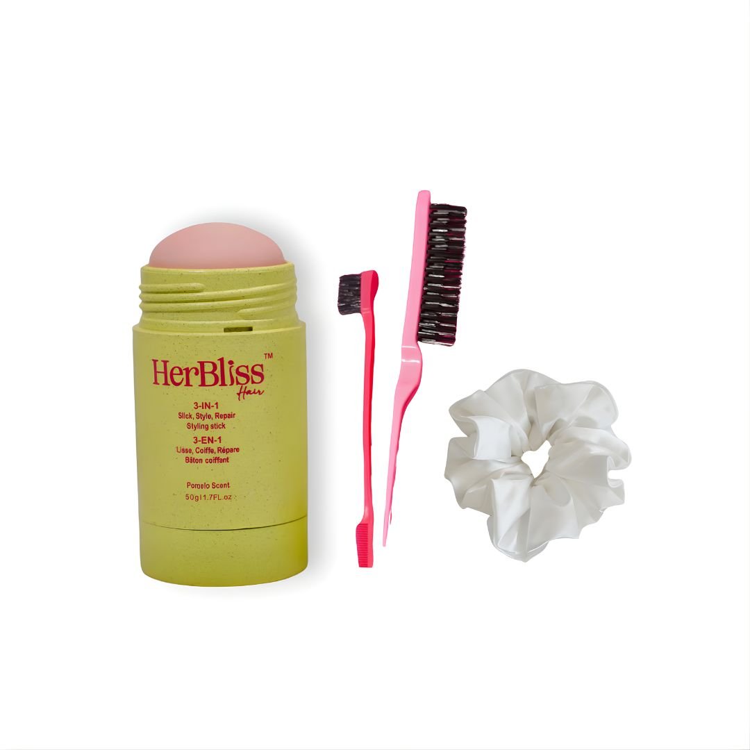 Bâton Coiffant + Brosse À Cheveux + Chouchou En Soie - Image 1 of 4