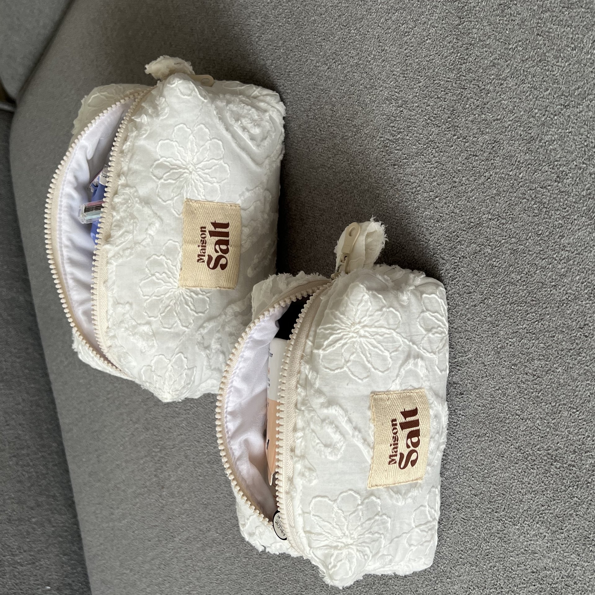 Pack Trousse Medium & Small [fleurie Blanche] - Image 1 of 3