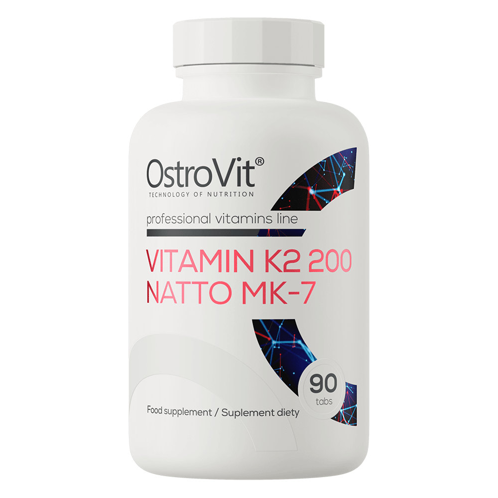 Vitamin K2 200 Natto Mk-7 90 Tablets | Santé Osseuse & Cardiaque - Image 1 of 3