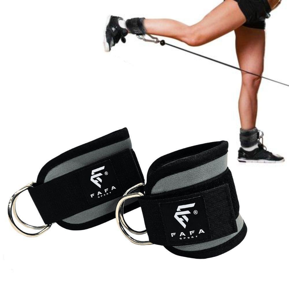 Sangles De Cheville Réglables Pro | Exercices Jambes Et Fessiers | Fitness & Renforcement - Image 1 of 3