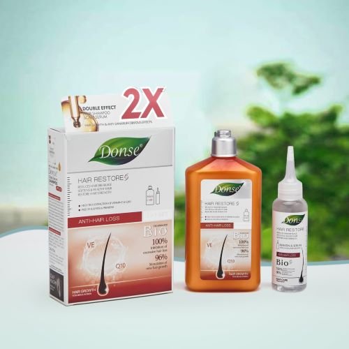 Hair Restore – Anti-hair Loss (vitamin E & Q10) – Double Effect 2x - Image 1 of 1