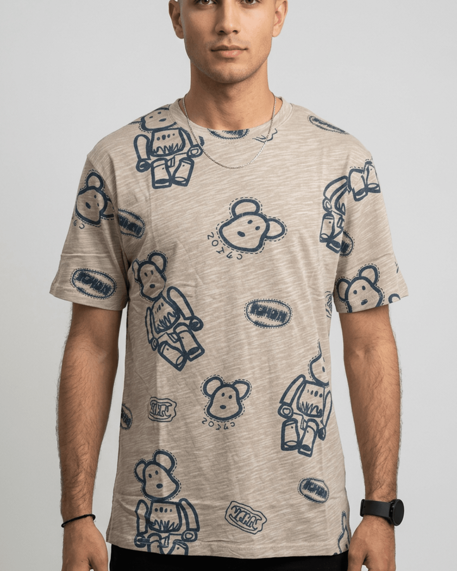 T-shirt – Motif Ours Fun & Style Urbain - Image 1 of 2