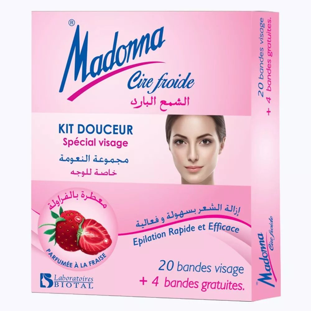 Oma Cire Froide Kit Douceur Fraise Épilation - Image 1 of 2