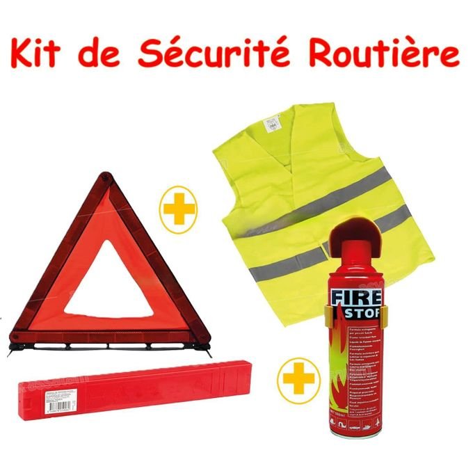 Pack De Sécurité Voiture,kits De Sécurité De Voiture - Image 1 of 7
