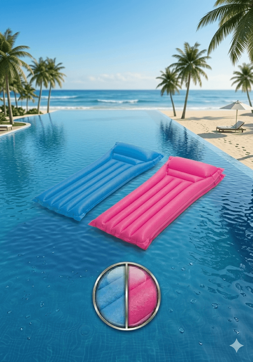 Pack Duo Matelas Flottants Premium – Confort & Détente (couleur Aléatoire) - Image 1 of 2