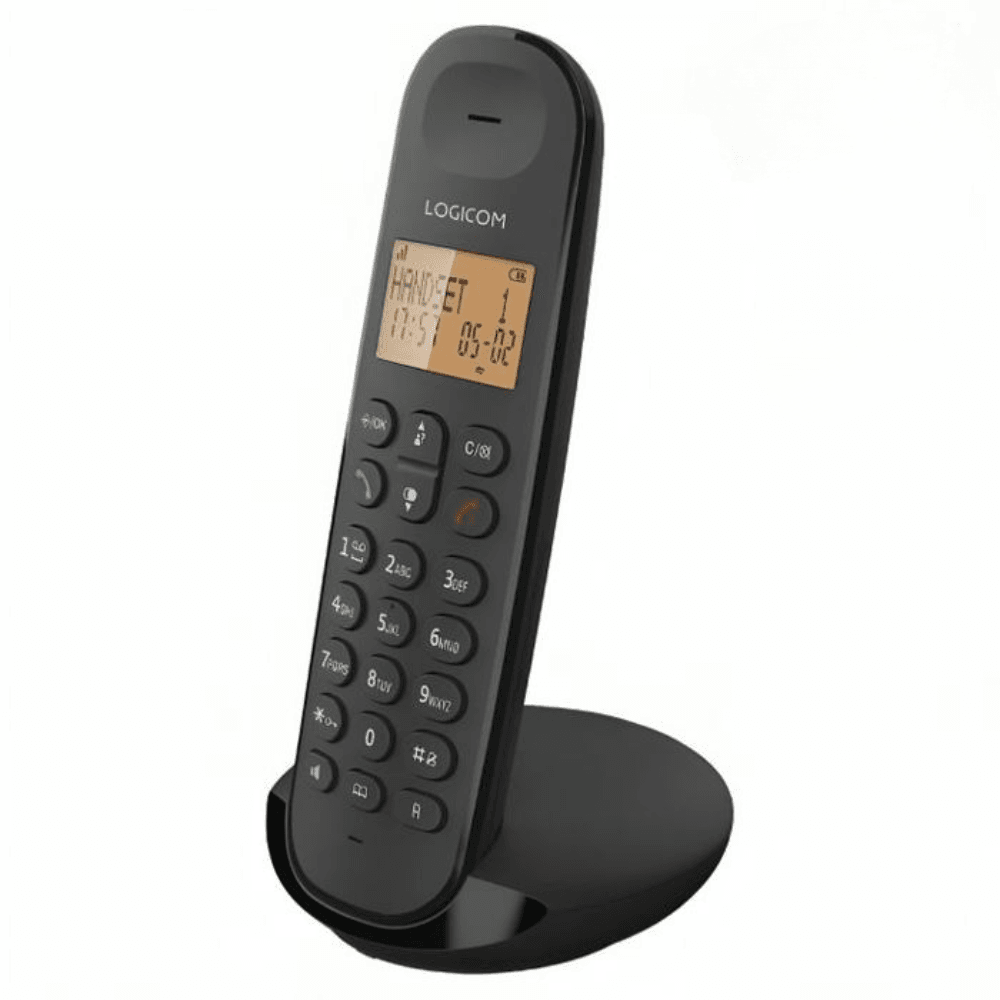 Téléphone Fixe Sans Fil Iloa 150 Couleur Aléatoire + 2 Piles Rechargable Gratuit - Image 1 of 4