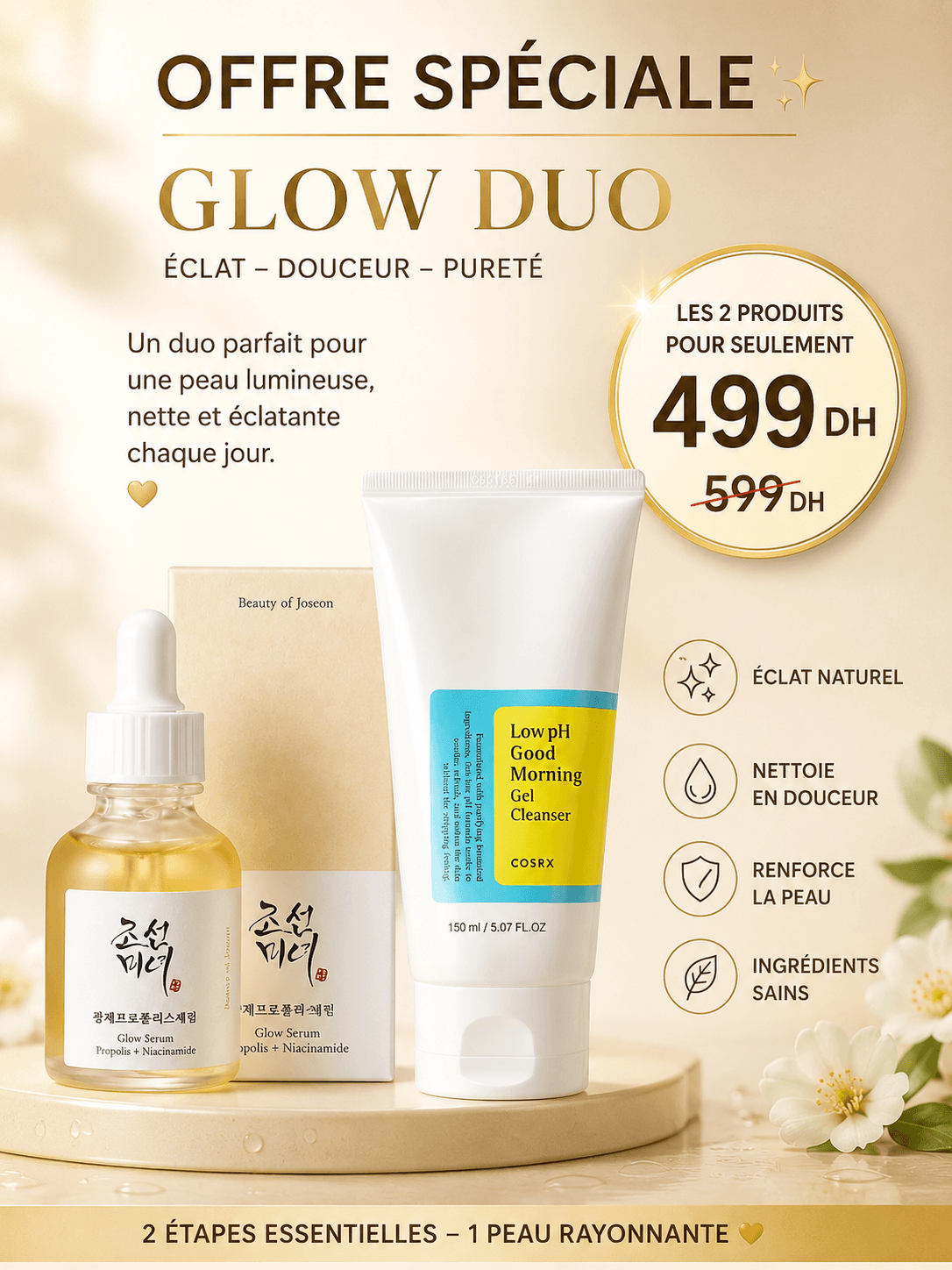 Pack Glow Serum & Cleanser - Image 1 of 4