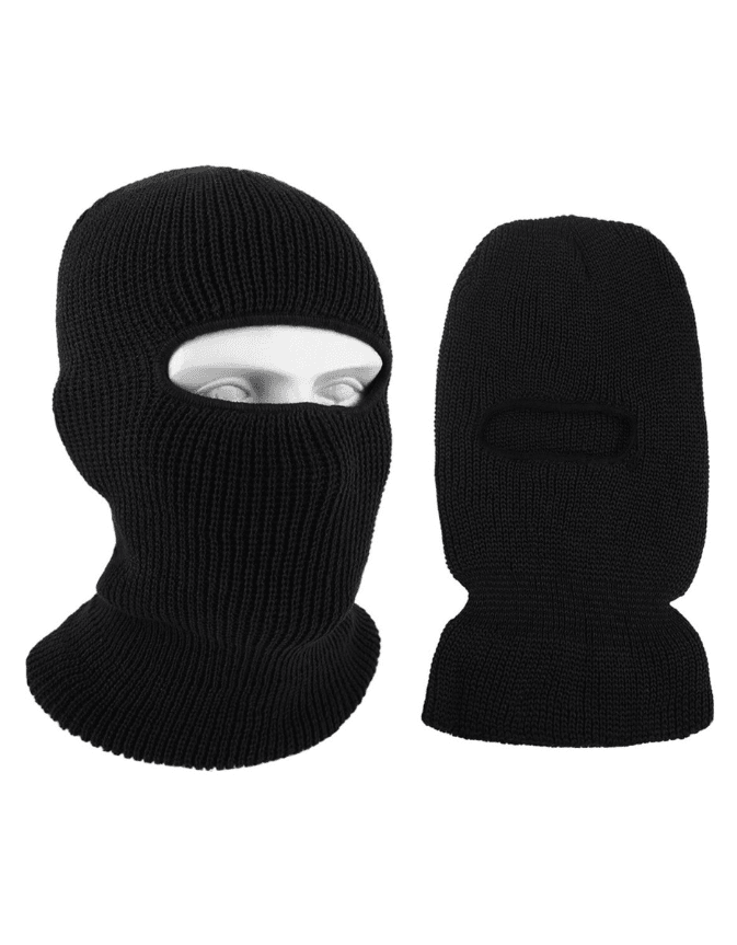 Cagoule D’hiver Tricotée Chaude Anti-froid – Protection Intégrale – Couleur Aléatoire - Image 1 of 6