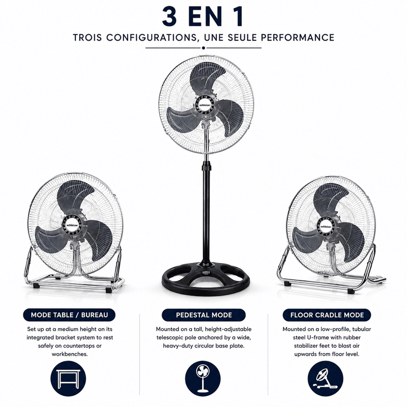 Ventilateur 3-en-1 Slz-724r Avec Télécommande - Image 1 of 4