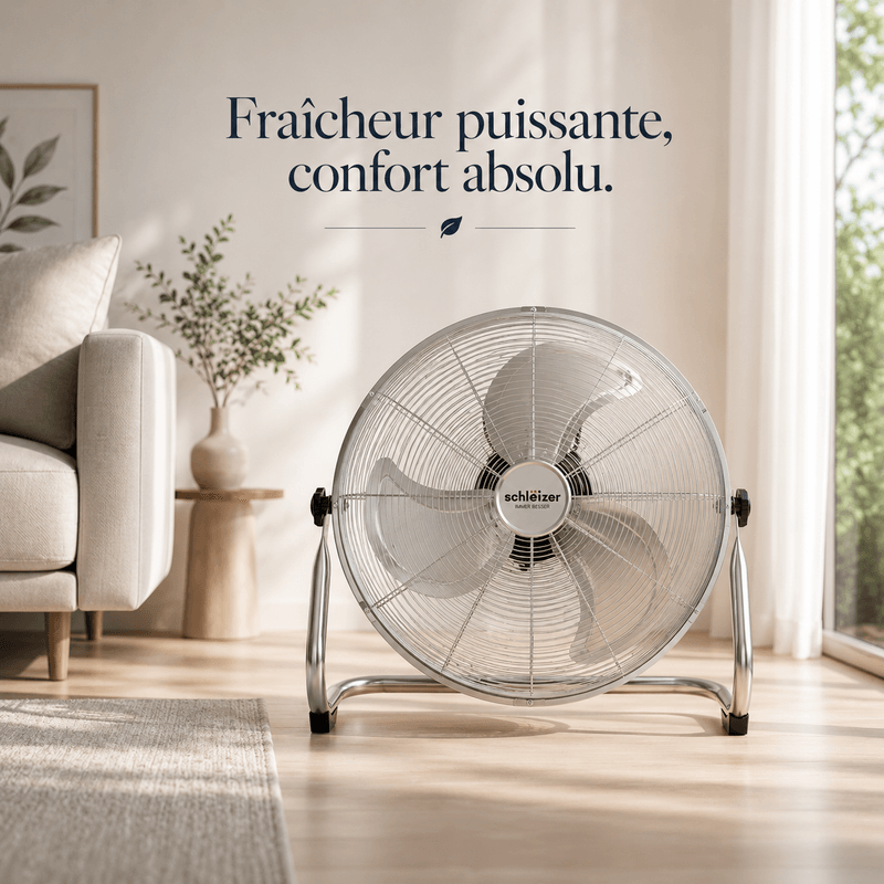 Ventilateur De Sol Métallique Slz - 20" - Image 1 of 4